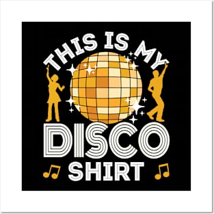 Disco Outfit Men Women, 70s & 80s Costume | This Is My Disco Posters and Art